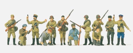 Infanterie et partisans URSS (à peindre)