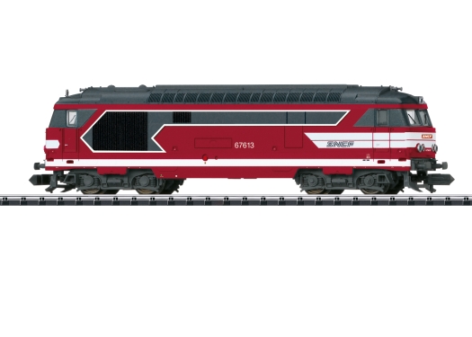 BB67613 rouge Capitole SNCF ép. VI analogique en N