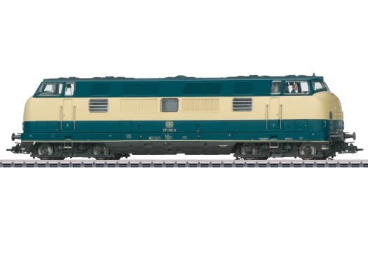 Locomotive diesel lourde série 221