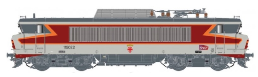Locomotive électrique BB15022 SNCF ARZENS dépôt d'Achères DCC SOUND