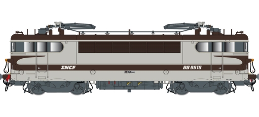 Locomotive électrique BB9515 SNCF livrée Arzens avec logo RMT Dépôt : Avignon DCC SOUND