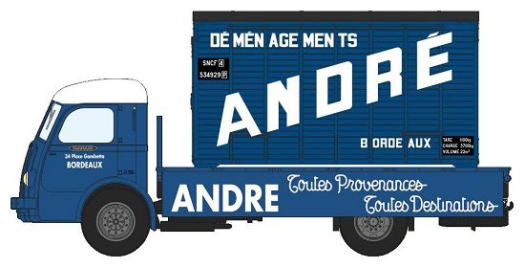 Camion Panhard plateau + cadre André