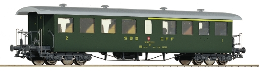 Voiture de 1ère/2ème classe Seetalbahn des SBB CFF