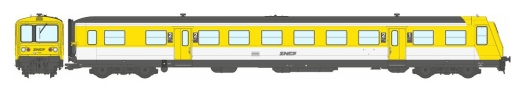 Rame RGP 1 modernisée X2722 Jaune et blanc sigle nouille LYON-VAISE SNCF Ep. IV-V DCC SOUND