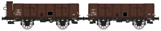 Set de 2 wagons tombereau OCEM 19, Twf 773429 et Tw 743627 SNCF Ep.III B