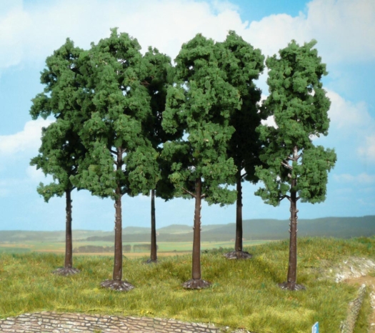 Set de 30 arbres standards 18cm