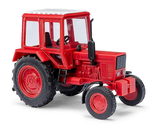 Tracteur agricole Belarus MTS80 rouge