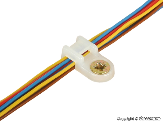 Pièce de fixation pour câbles (100 pièces)