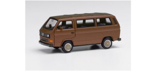 VW T3 minibus (1979) bronze métallisé avec jantes BBS