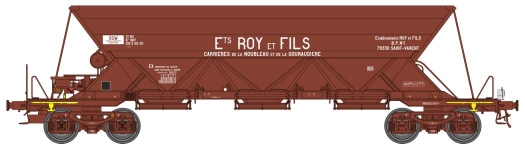 Wagon trémie EX Roy et Fils SNCF ép. IV-V + fdc