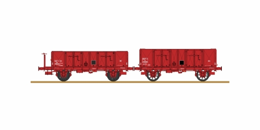 Set 2 wagons tombereaux OCEM 29 SNCF ép. III
