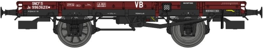 Wagon plat type PLM brun VB SNCF ép. III