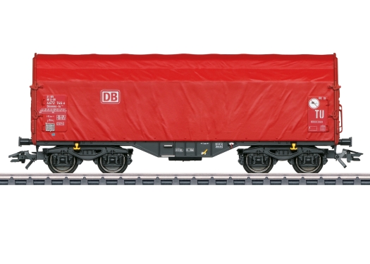 Wagon à bâche coulissante Shimmns de la Deutsche Bahn AG