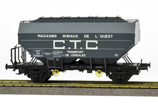 Wagon céréalier Richard CTC MRO SNCF