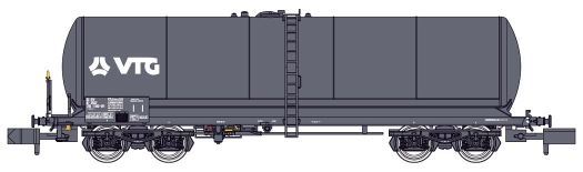 Wagon citerne ANF “VTG” SNCF W506-F-07- Citerne longue (échelle N)
