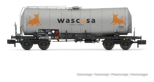 Wagon-citerne à bogies WASCOSA  «Fuerza Naranja» ép.VI (échelle N)