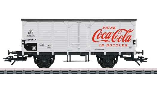 Wagon couvert G10 Coca Cola blanc ép. III