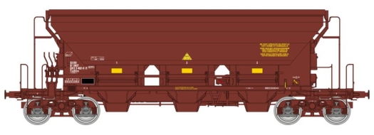 Wagon trémie T8 Tadkks SNCF Ep. IV-V N° 33 87 083 3 402-0
