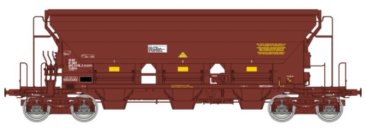 Wagon trémie T8 Tadkks SNCF Ep.VI N° 33 87 083 3 018-2