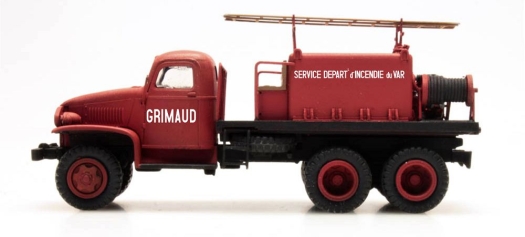 GMC pompier réservoir Grimaud