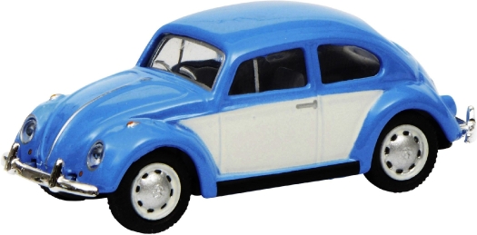 VW Coccinelle Bleu / blanche