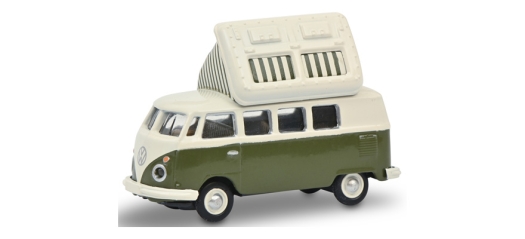 VW T1c Campingbus vert/blanc