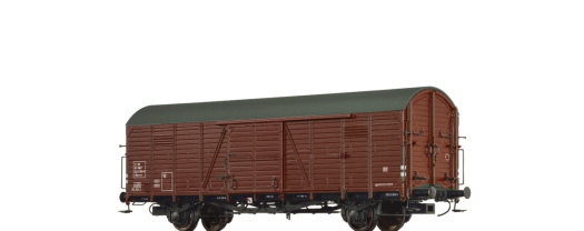 Wagon couvert Hbcs brun toit noir SNCF ép. IV