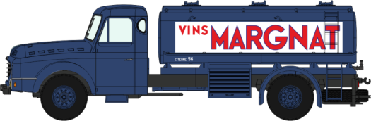 CB-072 - Camion Willeme Citerne à vin MARGNAT