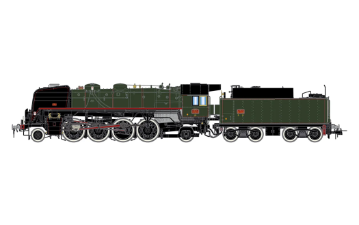 Locomotive à vapeur 141 R 1244 SNCF