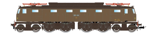 Locomotive électrique E428 2ème série originale FS ép. IVa DCC SOUND