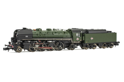 Locomotiveà vapeur 141 R 1155 SNCF (échelle N)