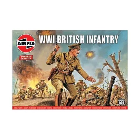 Infanterie Anglaise WWI- boite vintage -échelle 1/76ème