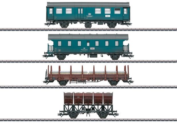 Train de Voyageurs à pile, Trains, wagons et véhicules
